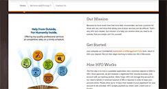 Desktop Screenshot of helpfromoutside.com